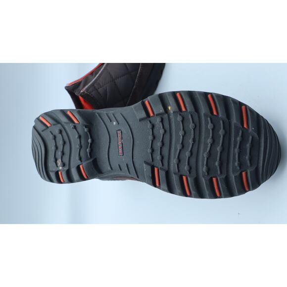 Lands End Weatherfield Brown Quilted Hiking Zip Up Shoe 86524 Women 7B Outdoor - Picture 6 of 8